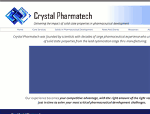 Tablet Screenshot of crystalpharmatech.com